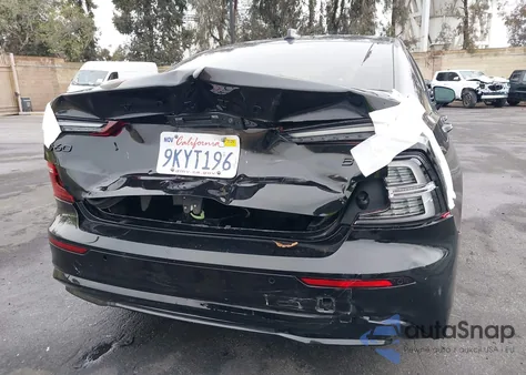 2023 Volvo S60 B5 Plus Black Edition from USA, damaged, VIN 7JRL12FT3PG227211